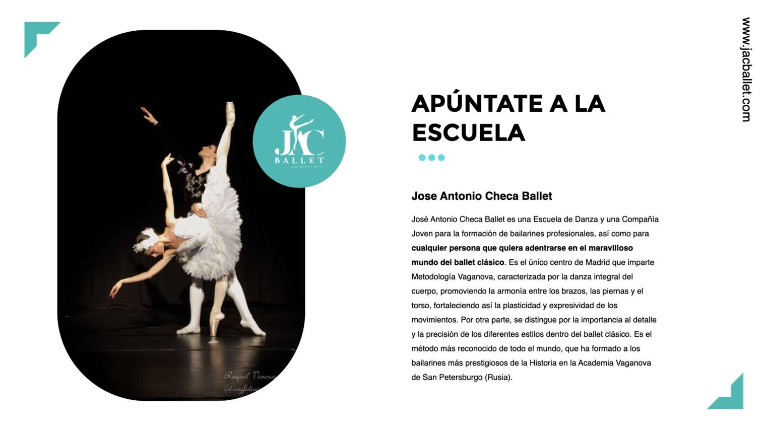 Formación profesional » JAC Ballet - Escuela de Ballet y Danza en Madrid