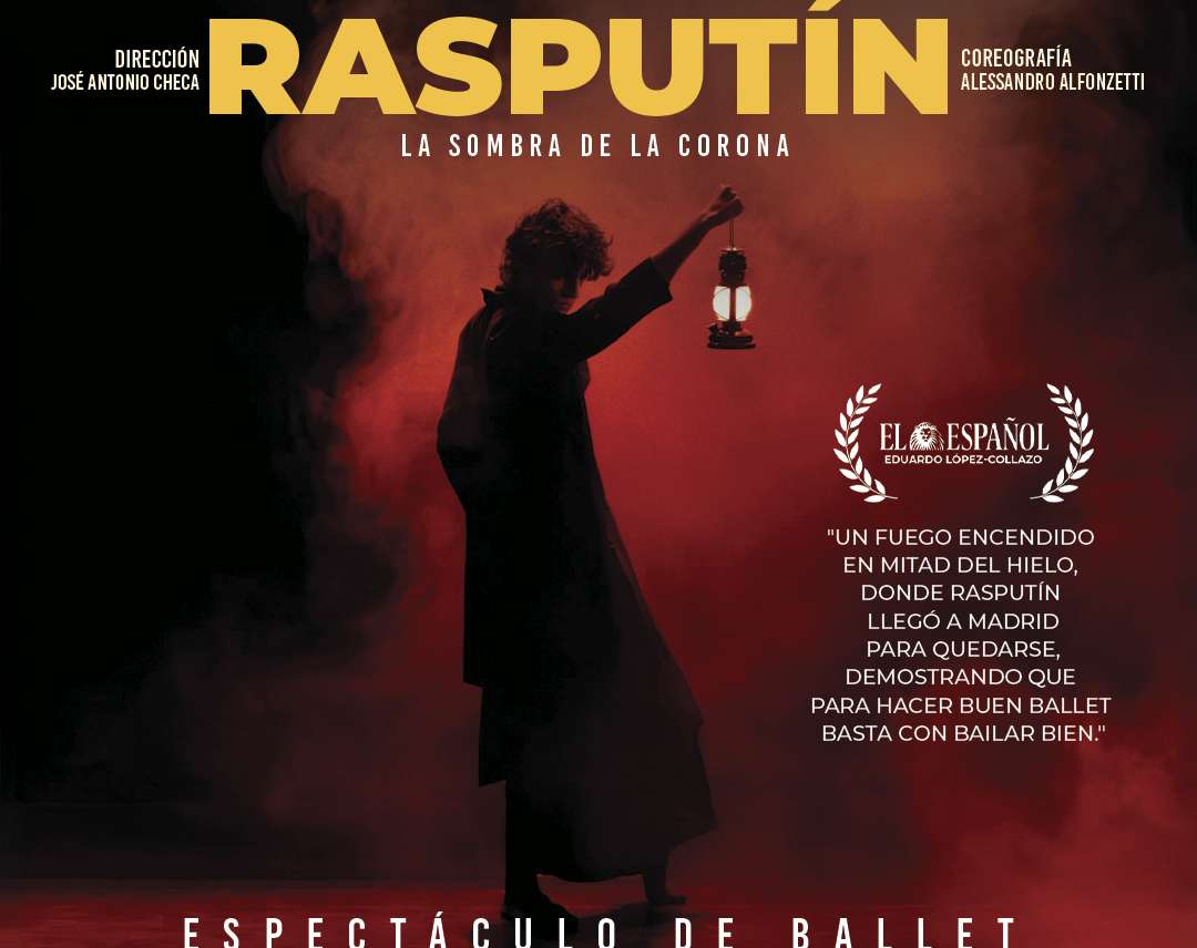 “Rasputín: La Sombra de la Corona” llega al Teatro Fernando de Rojas del Círculo de Bellas Artes como una experiencia escénica sobre poder, fe y caída